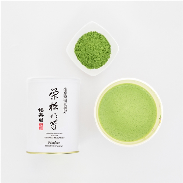 坐忘斎宗匠御好 御抹茶 栄松乃昔 200g缶入