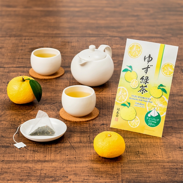 ゆず緑茶 ティーバッグ 3g×10袋入