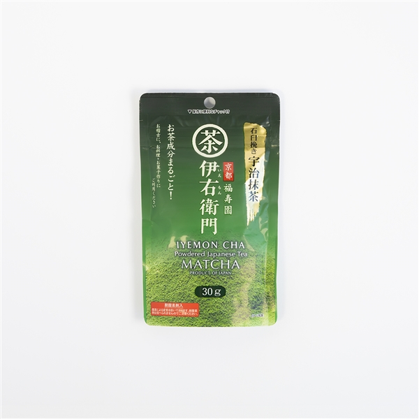 伊右衛門 石臼挽き宇治抹茶 30g袋入