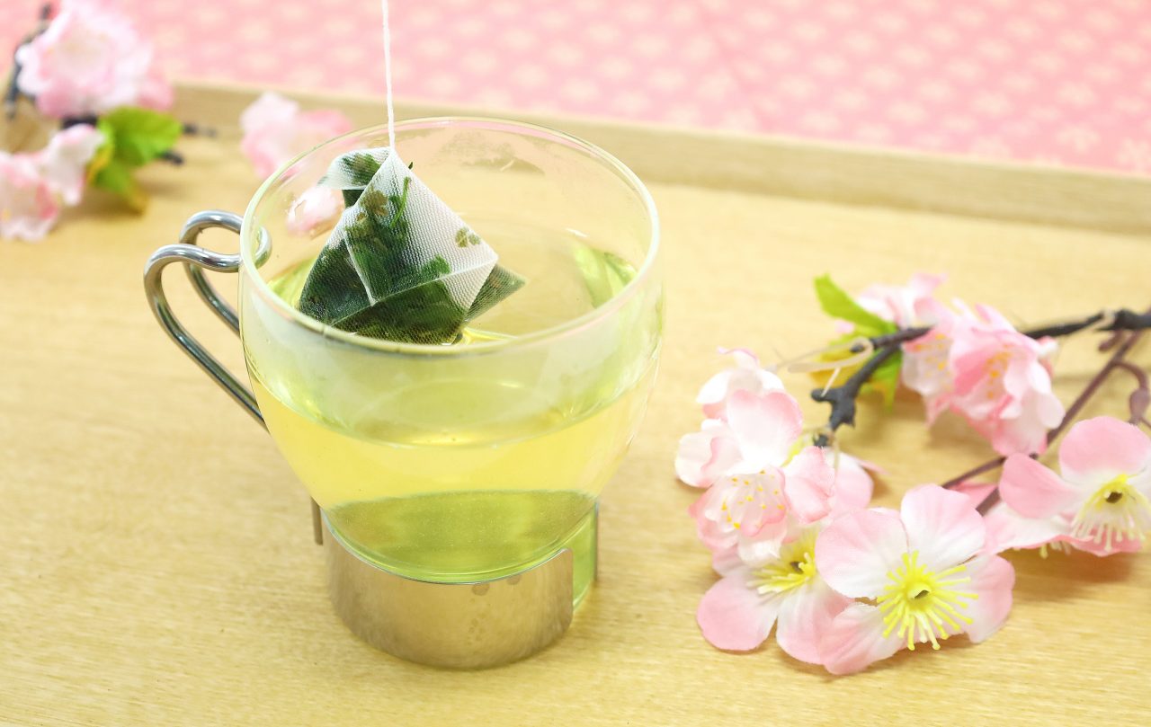 春季限定 さくら緑茶
