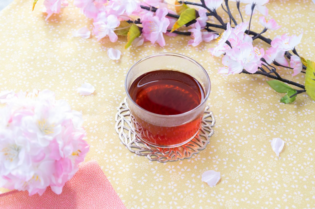 春季限定 さくら緑茶